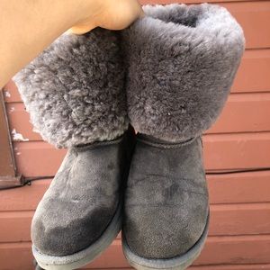 UGG girl booties sz5